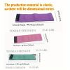 Yoga Resistance Band For Leg Thigh Hip Training, Elastic Pilates Stretch Belt For Women Home Gym Fitness Training - Pink Green Purple