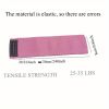 Yoga Resistance Band For Leg Thigh Hip Training, Elastic Pilates Stretch Belt For Women Home Gym Fitness Training - Pink