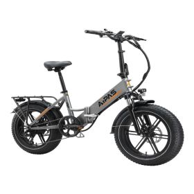 A2 Electric Bike Fat Tire 48V Removable Lithium Battery for Adults, Step-Through Frame and Shimano 7-Speed - as Pic