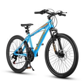 A26299 Rycheer 26 inch Mountain Bike Bicycle for Adults Aluminium Frame Bike Shimano 21-Speed with Disc Brake - as Pic