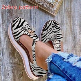 Women's Vulcanized Shoes 2023 Summer Ladies Increased Shoes Lace up - Gold - 42