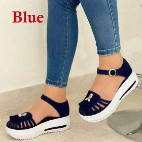 Women's Vulcanized Shoes 2023 Summer Ladies Increased Shoes Lace up - Green - 36