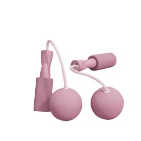 Fitness Exercise Indoor Outdoor Workout Cordless Jump Rope - Pink - Fitness Exercise