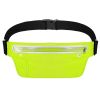 Unisex Sport Waist Pack Running Belt Bag Pouch Adjustable Bounce Free Sweat-Proof Lightweight Slim - Green