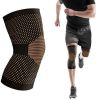 2-Pack: Copper-Infused Knee Sleeve - Large