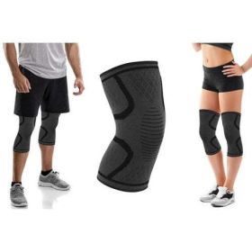 2-Pack Knee Compression Sleeve Support - S - Black