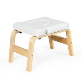 Sports Recreation Balance Training Yoga Inversion Headstand Bench - White A - Yoga Headstand Bench