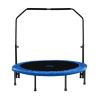 40"/48" Mini Trampoline with Adjustable Handbar ‚Äì Round Foldable Rebounder Fitness Trampoline for Kids & Adults - 48-inch