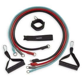 Total Body Resistance Kit, Interchangeable Tubing - Multicolor