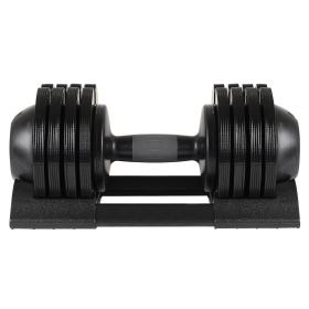 52LBS Adjustable dumbbell steel and plastic - as Pic