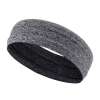 Cardio Sport and Fitness Sweat-Wicking Headband - Grey