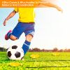 Speed Agility Training Equipment Set For Pro Beginner Including Cones Parachute Stakes Hurdles 19.68FT Ladder - Yellow+Orange