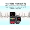 SENBONO C20S New Smart Watch Men Big Battery Music Play Fitness Tracker Bluetooth Dial Call Sport Smartwatch Men for IOS Android - BLACK