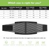 Women's waist training device Neoprene sauna sweat training belt waist shaping belt (black) XL size - default