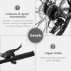 A2757 27 inch Mountain Bike 21 Speeds, Suspension Fork, Aluminum Frame Disc-Brake for Men Women Mens MTB Bicycle Adlut Bike - as Pic