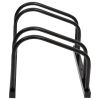 Bike Rack for 2 Bikes Black Steel - Black