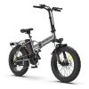 AOSTIRMOTOR Folding Electric Bike Ebike Bicycle 750W Motor 20" Fat Tire With 48V/12.5Ah Li-Battery Beach Snow Bicycle A30 - as Pic