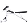 Workout Bench with Weight Rack, Barbell and Dumbbell Set 198.4 lb - Black