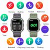 SENBONO C20S New Smart Watch Men Big Battery Music Play Fitness Tracker Bluetooth Dial Call Sport Smartwatch Men for IOS Android - BLACK