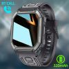 SENBONO C20S New Smart Watch Men Big Battery Music Play Fitness Tracker Bluetooth Dial Call Sport Smartwatch Men for IOS Android - BLACK