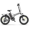 AOSTIRMOTOR Folding Electric Bike Ebike Bicycle 750W Motor 20" Fat Tire With 48V/12.5Ah Li-Battery Beach Snow Bicycle A30 - as Pic