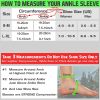 Compression Sports Ankle Brace; Heel Protector For Pain Relief; Outdoor Sports Accessories - Skin Tone - L-XL