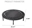 40 Inch Mini Exercise Trampoline for Adults or Kids - as Pic