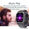 SENBONO C20S New Smart Watch Men Big Battery Music Play Fitness Tracker Bluetooth Dial Call Sport Smartwatch Men for IOS Android - BLACK