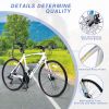 24 Speed Hybrid bike Disc Brake 700C Road Bike For men women's City Bicycle - as Pic