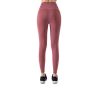 Tight Soft Comfort Women's High Waist Leggings Yoga Pants - Wine Red - M