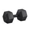 (Total 44lbs, 22lbs each) Weights dumbbells set, Dumbbells for for Men, Women - Vinyl Dumbbell Set for Gym, Home Workout. Pair, black - as pic