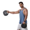 62 LBS Weights dumbbells set; Adjustable Dumbbell Barbell Kettlebells Weight Pair; Kettlebells design for each plate; Free Weights Dumbbells 3 in 1 se