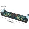 Push Up Board; Multi-Functional Detachable Push Up Bar; Home Workout Accessories - One