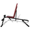 Adjustable Sit Up Bench Multi-Position - Black