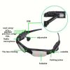 UV Resistant Sport Sunglasses with Wireless Headset Enhance Outdoor Experience - Coated Yellow Lens