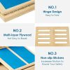 Household Fitness 4-Level Adjustable Incline Stretch Board with Anti-Skid Surface - As pic show - Yoga Supplies