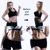 Women's waist training device Neoprene sauna sweat training belt waist shaping belt (black) XL size - default