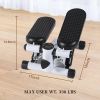 Indoor Under Desk Arms Legs Folding Pedal Exercise Bike With Electronic Display - Black A - Exercise & Fitness