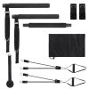 Pilates Bar Kit with 180LBS Resistance Bands Multifunctional Pilates Yoga Toning Bar Full Body Exercise  - 100lbs