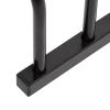 Bike Rack for 3 Bikes Black Steel - Black