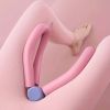 1pc Pelvic Trainer Postpartum Recovery Body Shaping Leg Butt Exercise - Pink