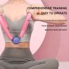 1pc Pelvic Trainer Postpartum Recovery Body Shaping Leg Butt Exercise - Pink