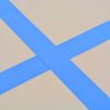 Inflatable Gymnastics Mat with Pump 118.1"x39.3"x3.9" PVC Blue - Blue