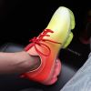 Fashion Mesh Cozy Running Sport Shoes Women Lace Up Sneakers - Colorful - 10