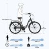 Ladys Bike, 7 Speed, Steel Frame, Multiple Colors - as Pic
