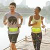 Unisex Sport Waist Pack Running Belt Bag Pouch Adjustable Bounce Free Sweat-Proof Lightweight Slim - Green