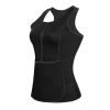 Waist Trainer for Women Men Unisex Running Walking Yoga - Black - M