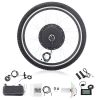 26in 1000W Rear Drive With Tires Bicycle Modification Parts Black - as picture