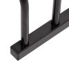 Bike Rack for 2 Bikes Black Steel - Black