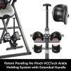 Updated Advanced Heat and Massage Inversion Table - black